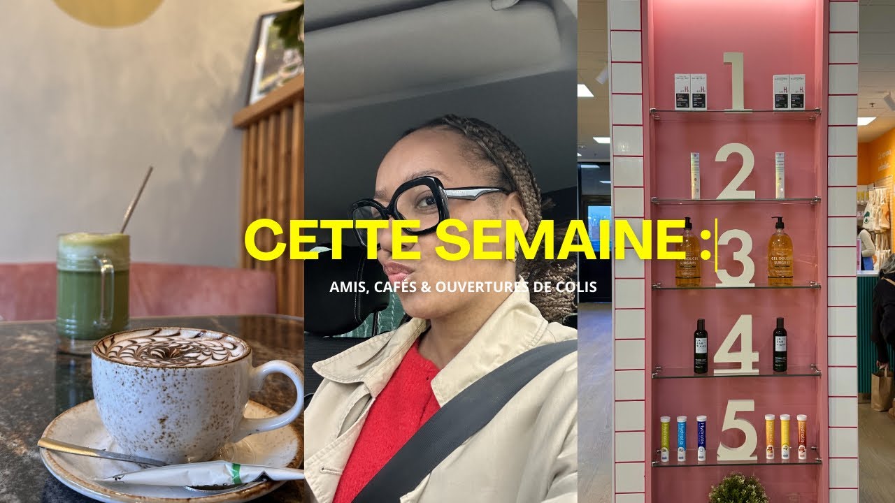 MON QUOTIDIEN (cafés, amis & ouvertures de colis)