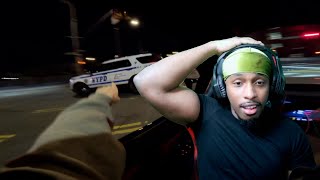 SWAGGYTV REACTS TO Squeeze Benz Drifting In TimeSquare!