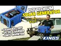 DIY Solar Generator! 1536Wh Portable Power Station Lithium LiFePO4 HOW TO