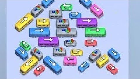 Bus crazy Traffic Jam Puzzle Level 20 Solution Walkthrough