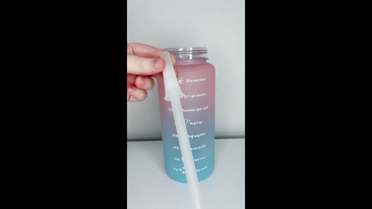 2L Water Bottle With Straw Link In Bio 