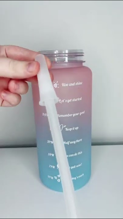 2L Water Bottle with Straw - Link in Bio 🙂