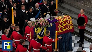 ¿Por qué se rompió el bastón en el funeral de la Reina?