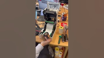 Toshiba BV410T   How to load a ribbon