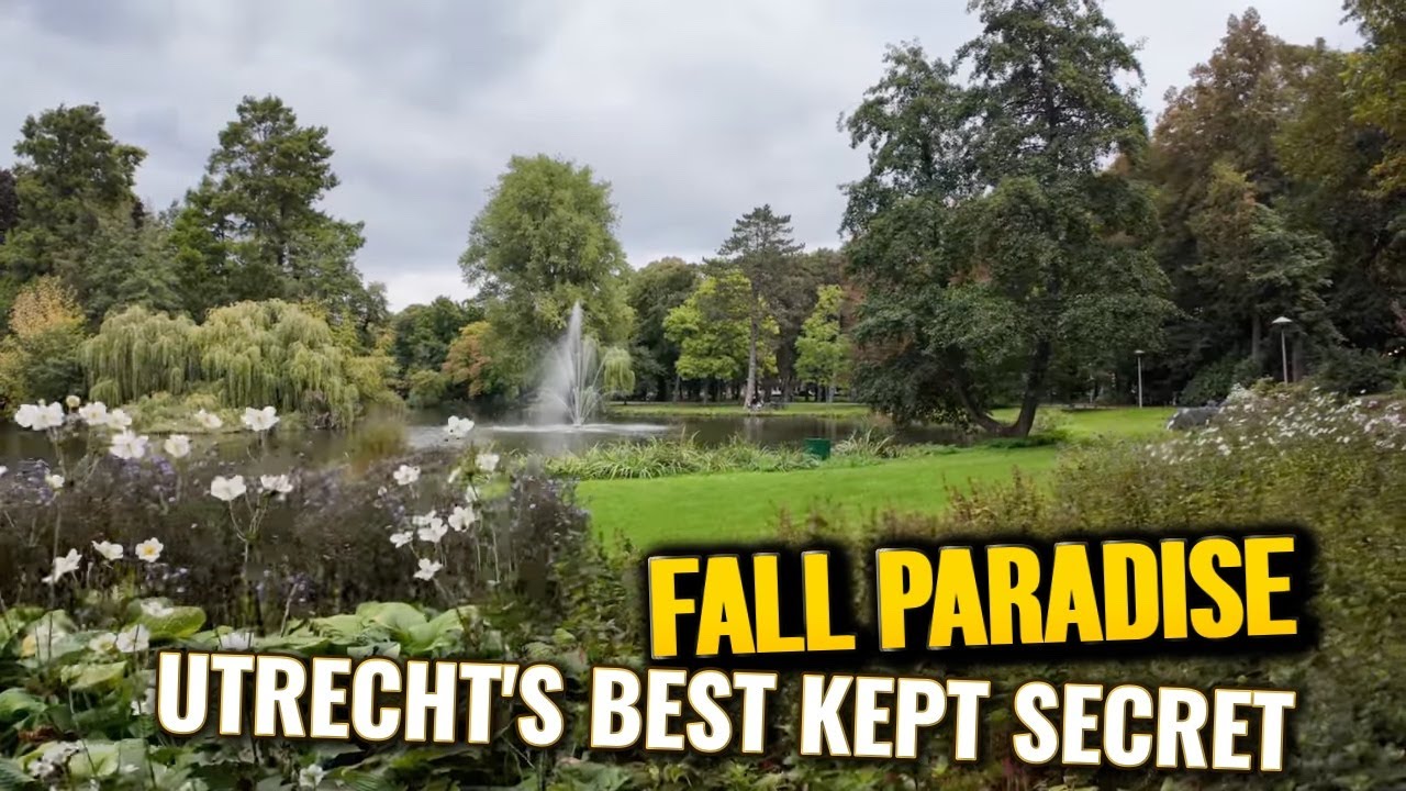 Utrecht Tour of Wilhelmina Park: Scenic Early Fall Walk in the Netherlands