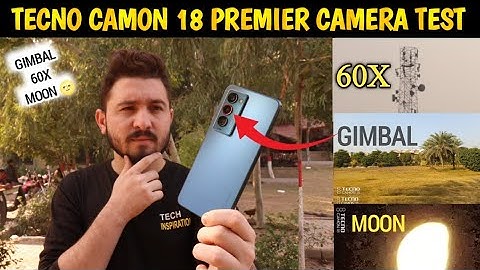 Tecno Camon 18 Premier Gimbal Camera Review - Moon Mode , 60X & More 🔥⚡🔥