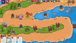 防衛ヒーロー物語　アイランド侵略最終ステージ　ノーマル　オート　タワーディフェンス　攻略 screenshot 4