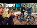 I GAVE A FREE BIKE TO A RIDER WITH A BROKEN MTB!!