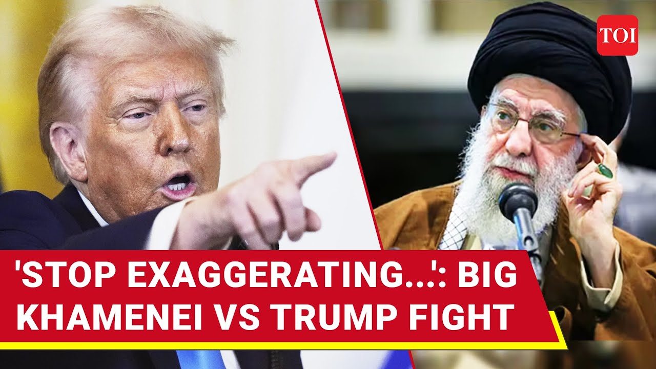 Iran Supreme Leader's Direct Message To Trump; Big Fight Explodes As Khamenei Slams U.S. President