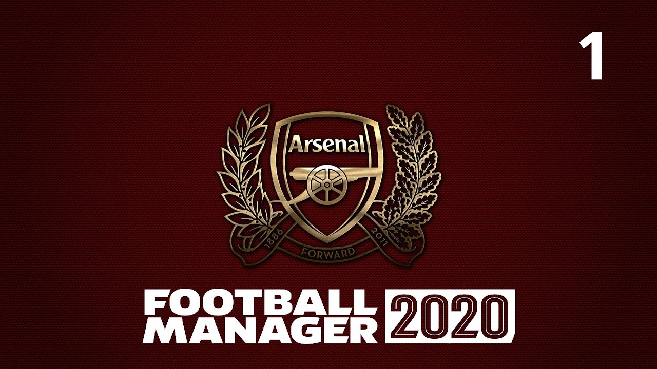 Football manager 2020. Арсенал Лондон № 1. Трансферы/тактика/первый