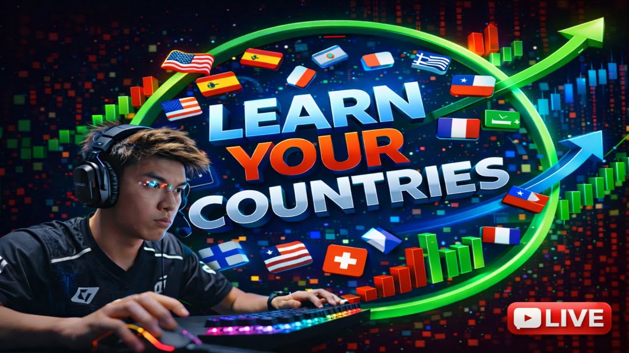 Learn Country Flags - Geography Fun 2026🌍🎵✅ 21.1.2026 