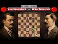 Nimzowitsch vs Rubinstein — San Sebastian Tournament • Round 10 (March 7, 1911)