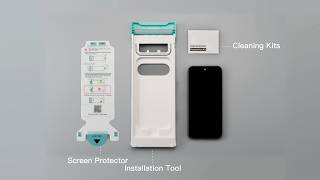 JETech Installation Guide for Flexible Screen Protector with Installation Tool