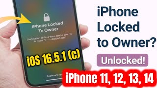 Unlock iOS 16.5.1 iCloud Lock Bypass Activation Lock iPhone 11, 12, 13, 14