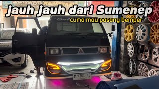 Dari Sumenep ke Banyuwangi Cuma Mau Pasang Bemper