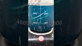 Cementing a batch of silver nitrate #preciousmetals #silver #refining