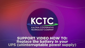 How to replace the battery in your UPS (uninterruptible power supply)