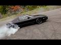 Luke making some smoke in the 180