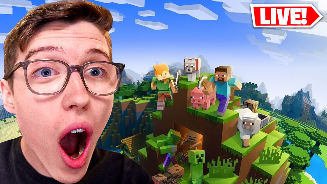 🔴LIVE - MINECRAFT HYPIXEL WITH CHAD!