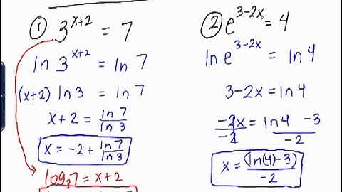 4.4 Exponential and Log Equations Semester 2