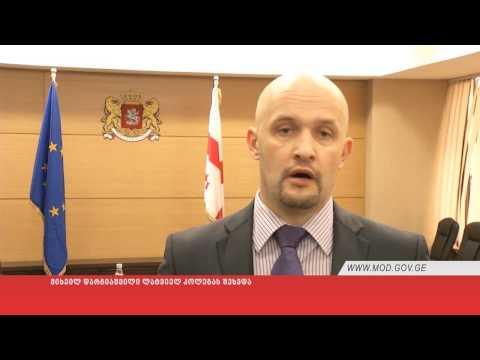 მიხეილ დარჩიაშვილი ლატვიელ კოლეგას შეხვდა