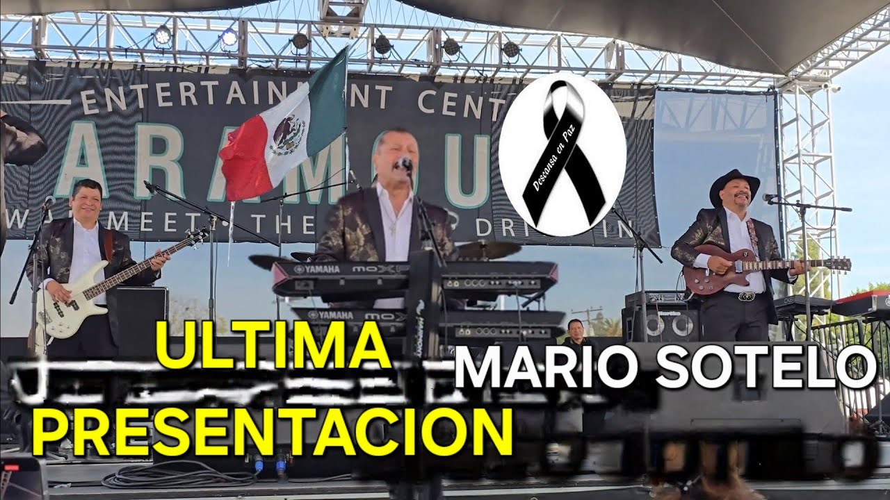 🇲🇽 ULTIMA PRESENTACION DE /MARIO SOTELO/ LOS CAMINANTES CHULOS CHULOS  la pulga 2025🇲🇽🖤