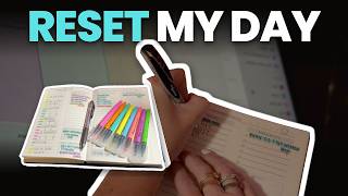 The Daily Planning Reset That Keeps Me Sane in Busy Seasons