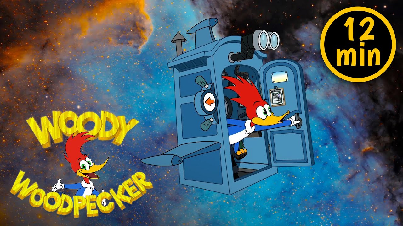 Woody Travels in Time   2 Full Episodes   Woody Woodpecker