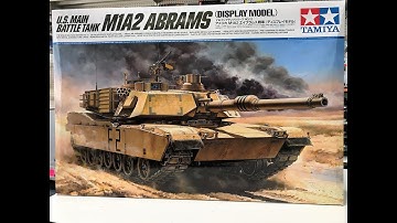 Tamiya Special Preview 1/16 m1A2 ABRAMS Display Version