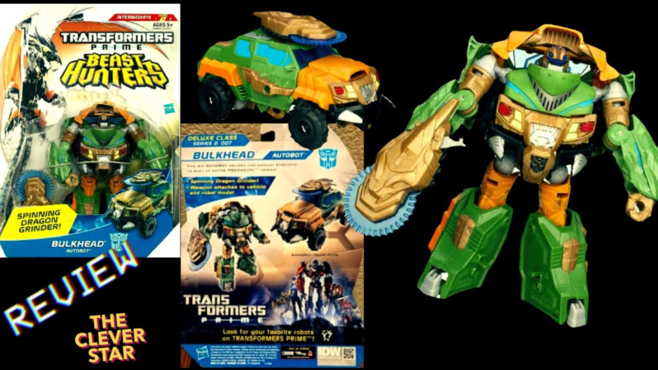 Transformers Prime Beast Hunters Deluxe Class Bulkhead Action Figure