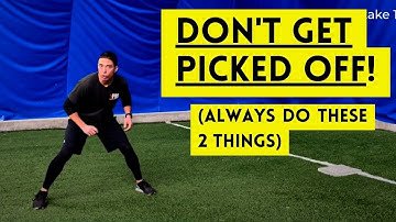 How to Take a Lead at 1st Base | 2 Absolutes EVERY baseball player needs to know