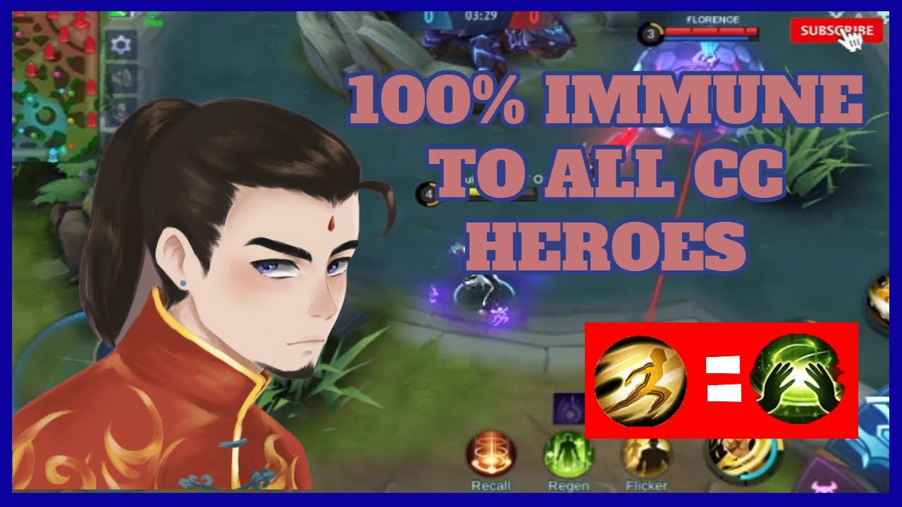 HOW TO IMMUNE ALL CC HEROES USING CHOU | MLBB 2020