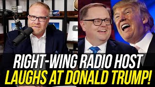 Conservative Radio Host Laughs at HUMILIATED Donald Trump Behind His Back!!!