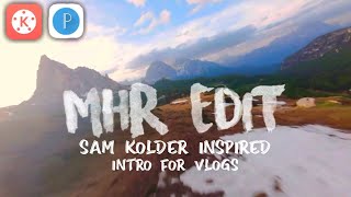 How to edit Sam Kolder's Text Animation Tutorial In Kinemaster For Vlogs In Android and iOS screenshot 4