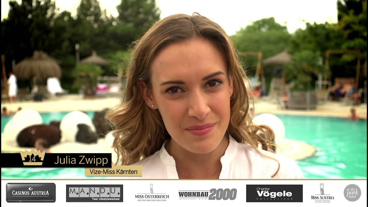 Miss Austria Wahl 2015 - Startnummer 14 Julia Zwipp