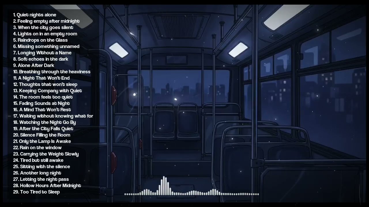 Sad Lofi Songs for When You Feel Alone | Midnight Mood