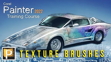 Texture Brushes - Corel Painter 2022 Tutorial