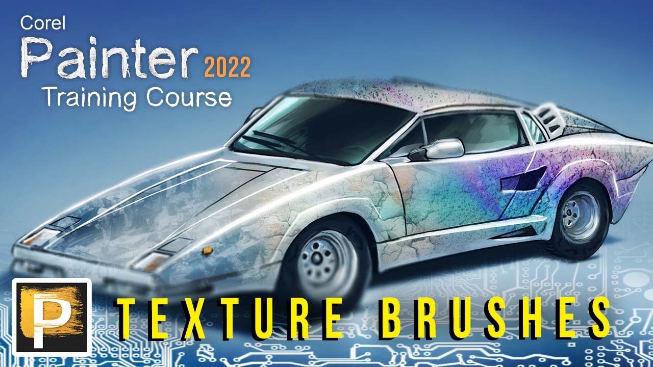Texture Brushes - Corel Painter 2022 Tutorial