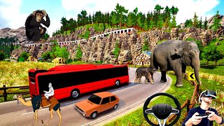 Offroad Bus Driving Simulator | 🚜 Mountain Bus Racing Game - Android GamePlay screenshot 3