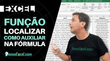 Função LOCALIZAR como Auxiliar na Fórmula