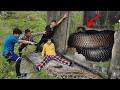 Brave Soldiers Used High-Tech Snake Detectors To Locate The Giant Python's Nest.