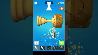 Wood Turning 3D - Carving Game ​- All Levels Gameplay Android Levels Part 4 screenshot 5