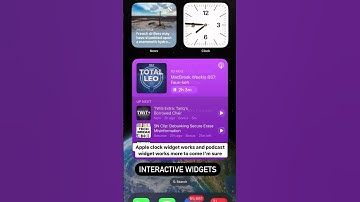 interactive widgets ios17 #ios17 #ios17features #ios #appleios #apple #applenews #iphone #iphoneios
