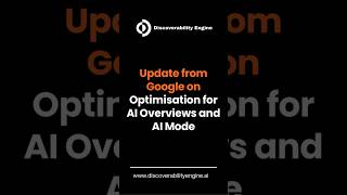 #Google: #SEO enough for AI overviews and AI mode. It is not enough! #GEO #SeoTips #Discoverability