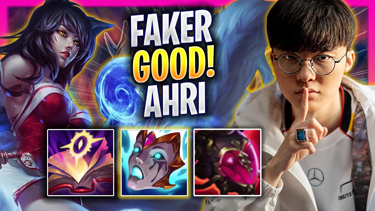 FAKER IS SO GOOD WITH AHRI! - T1 Faker Plays Ahri MID vs Sylas ...