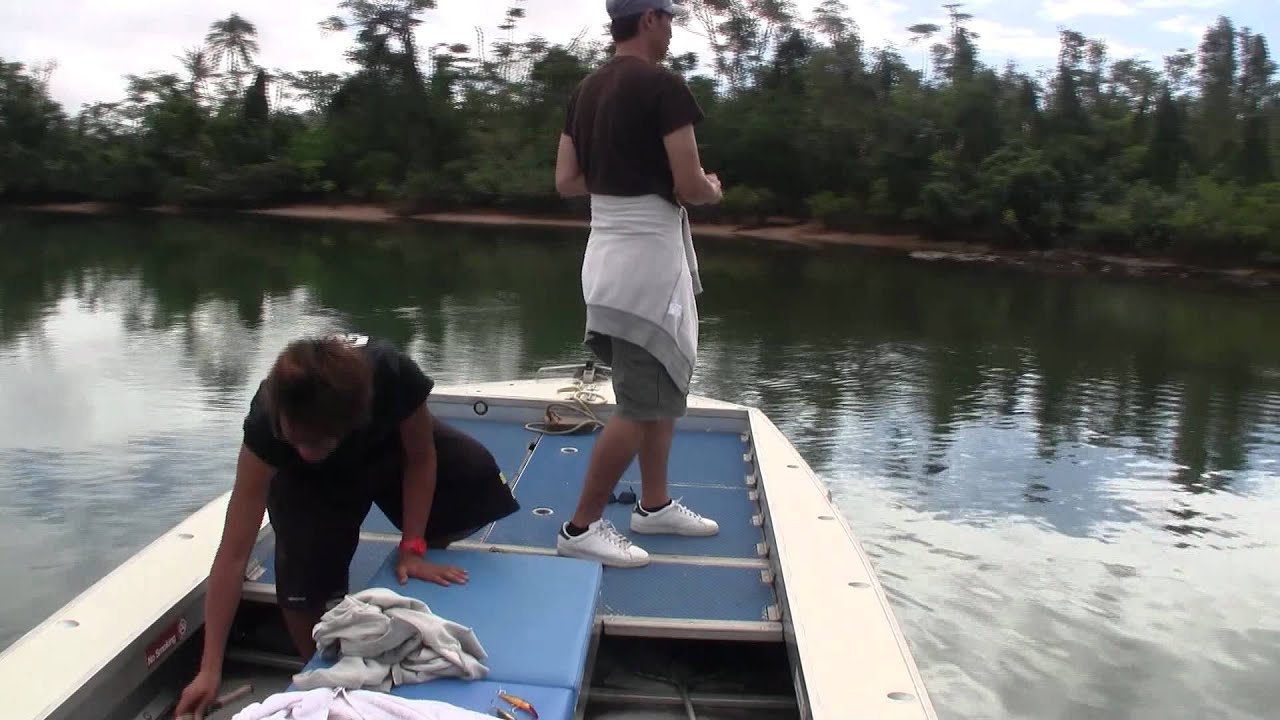 Vol.30 オーストラリア・ケアンズからのルアーフィッシングでのバラマンディー釣り YouTube