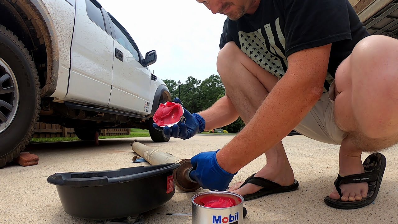 201014 FORD F150 SVT RAPTOR, SLIP YOKE LUBRICATION YouTube