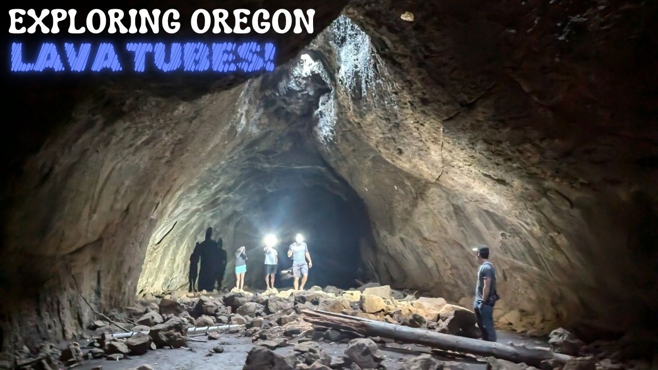 Cliff Jumping in the Oregon Blue Pools and Exploring Lava Tubes! || Oregon BDR Ep. 3