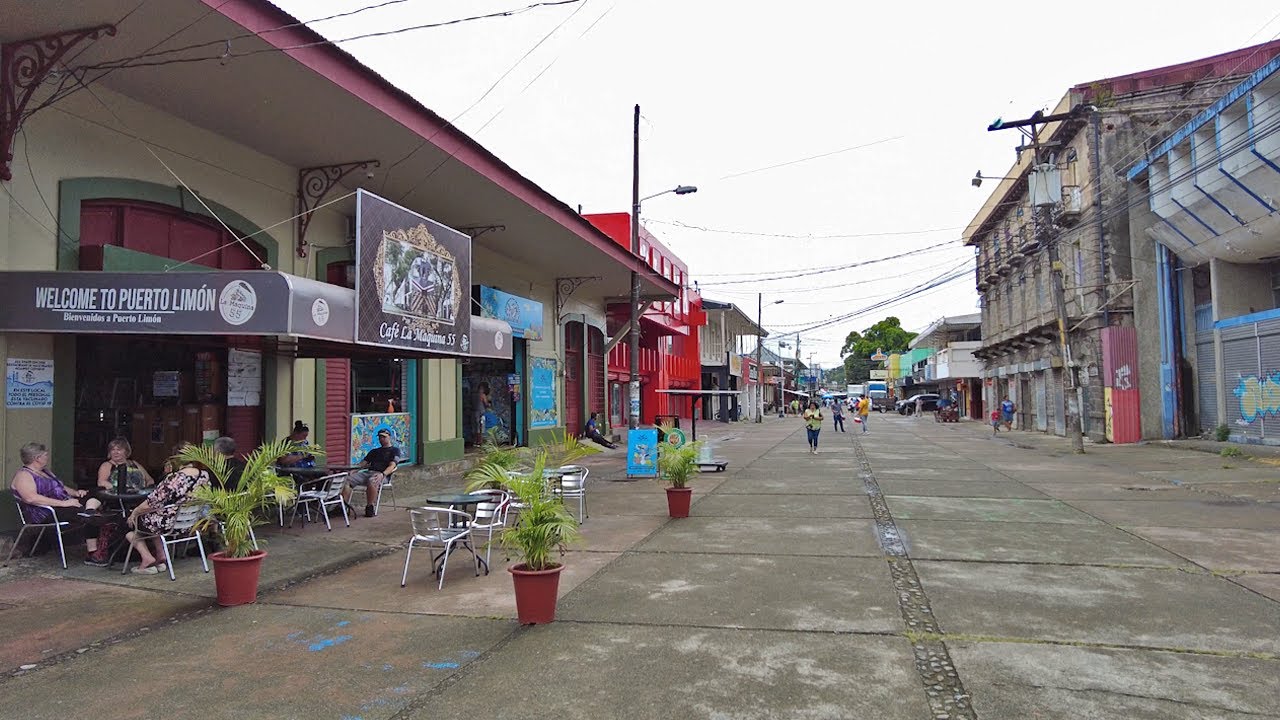 Downtown Puerto Limon Costa Rica Tour Near the Cruise Ship Port YouTube
