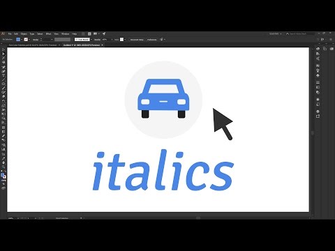 How to Make Italics on Adobe Illustrator CC hqdefault